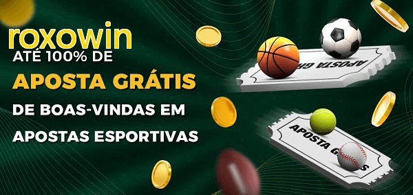 roxowinbet Ate 100% de Aposta Gratis
